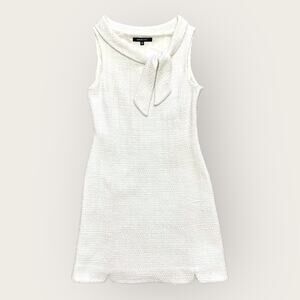 Drew Phillips‎ Fash•ion•iś•ta White Tweed Mini Dress Size 10